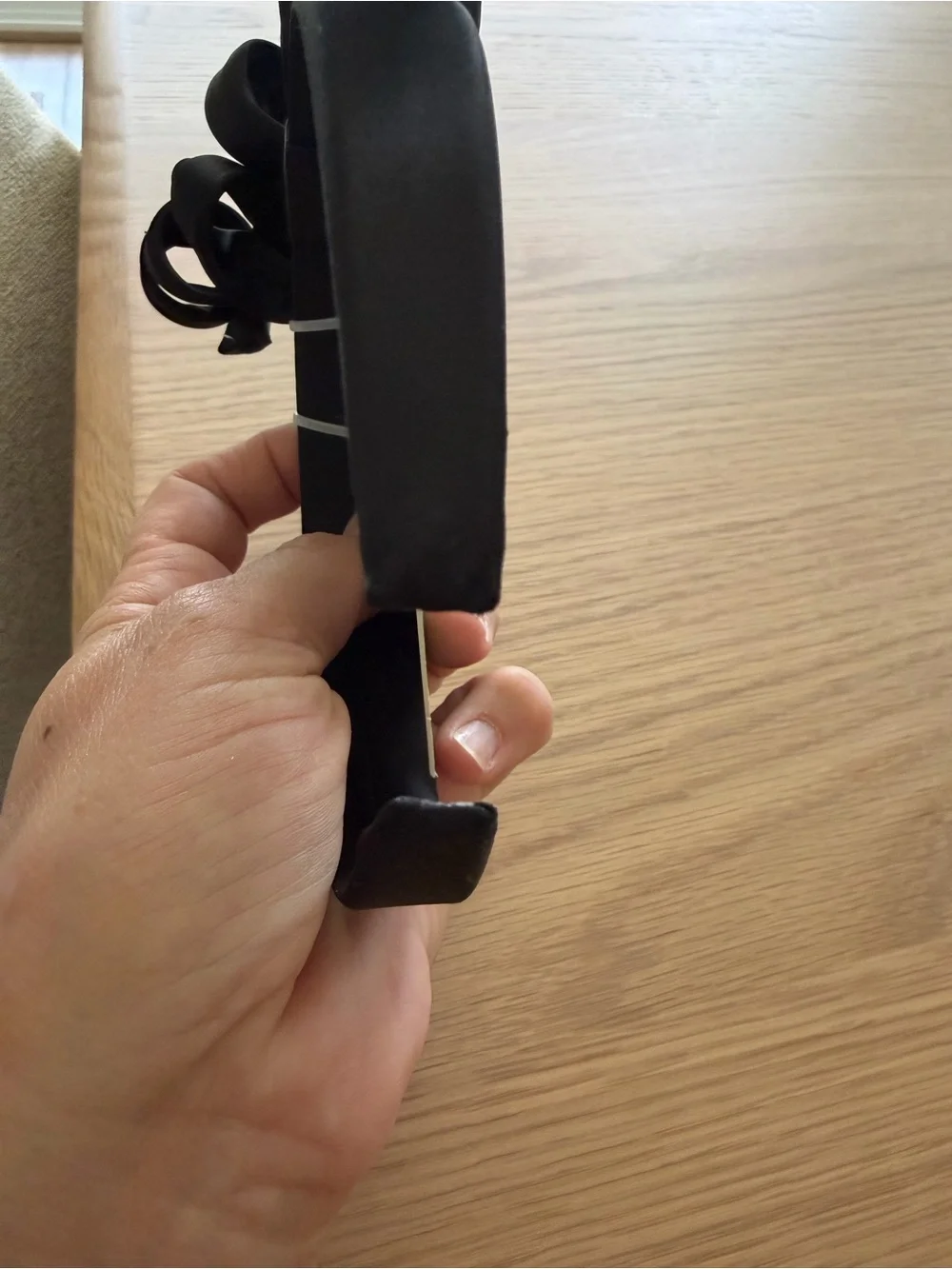 kate spade black ribbon bow headband for kids